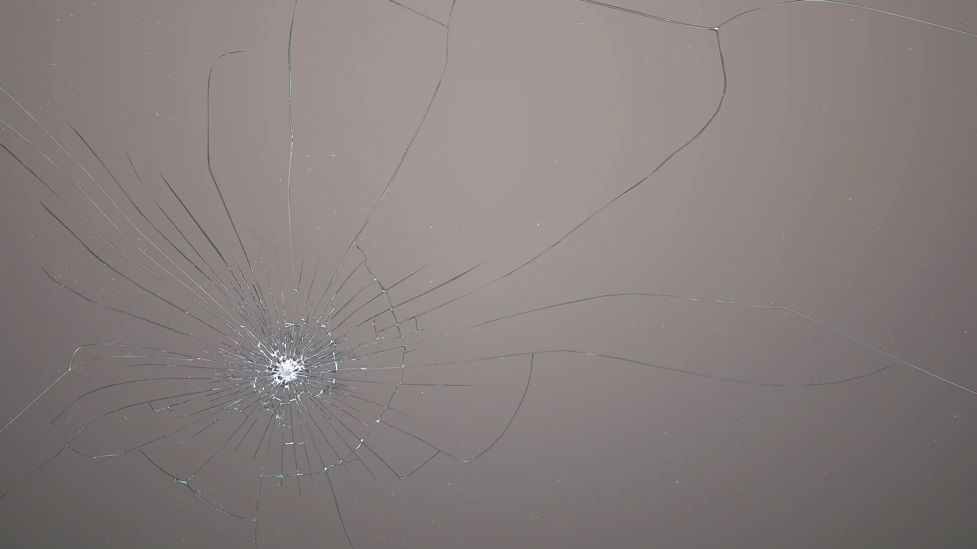 Background with cracked glass texture